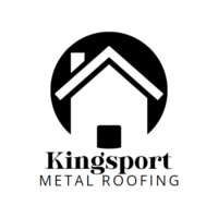 kingsport metal roofing logo white